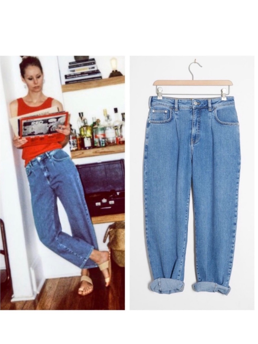 Anthro Pilcro Ultra High Rise Pleated Relaxed Jean Size 26